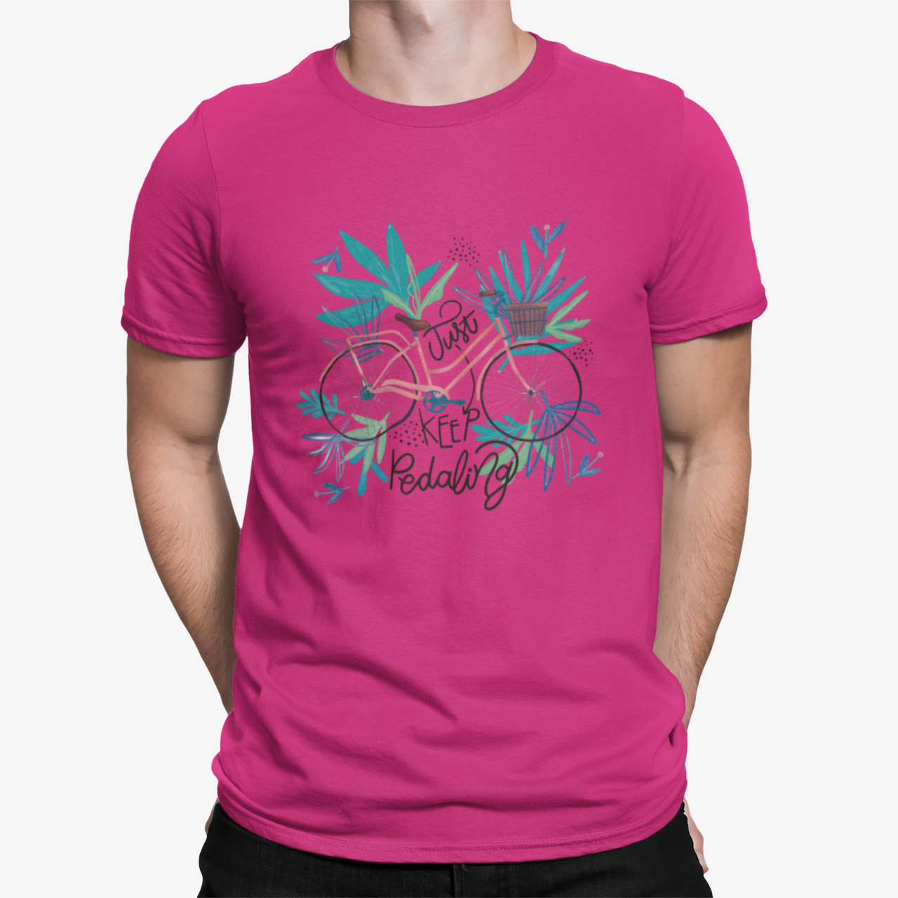 Camiseta Keep Pedaling