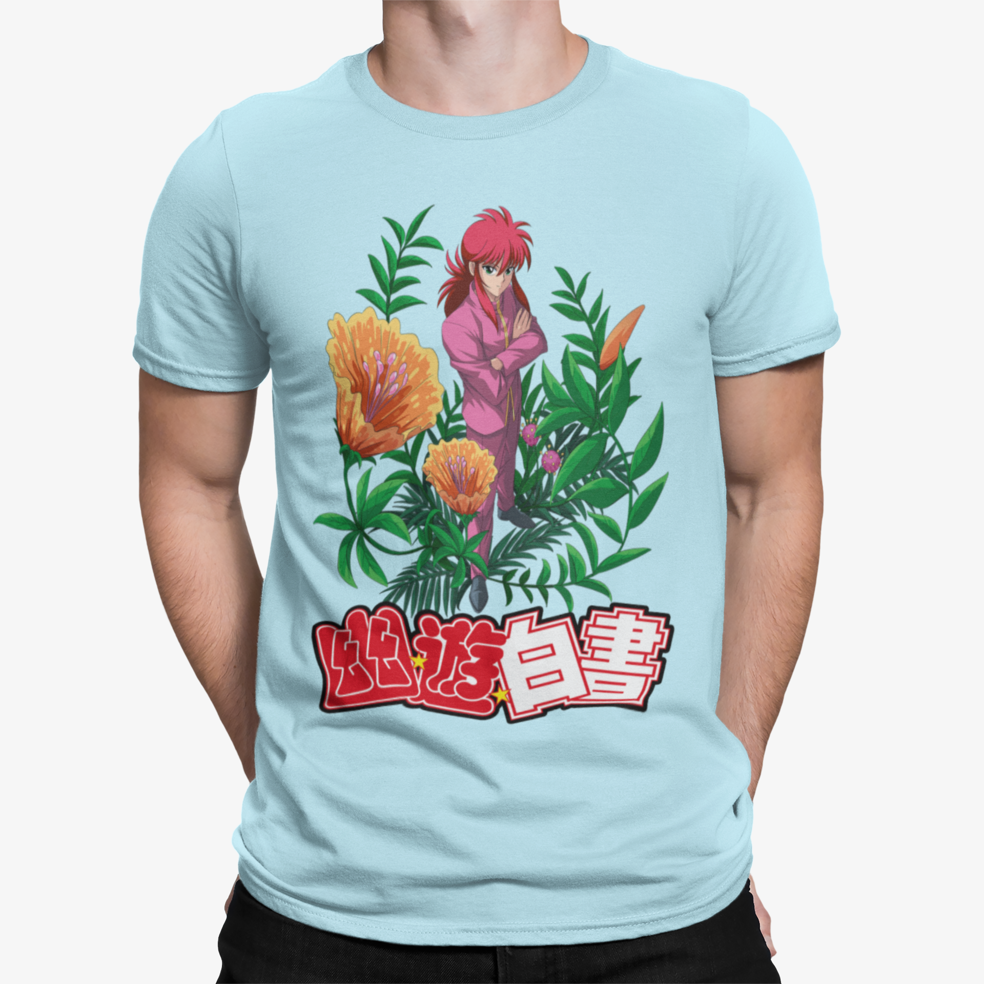 Camiseta Kurama Flores