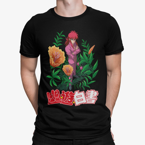 Camiseta Kurama Flores