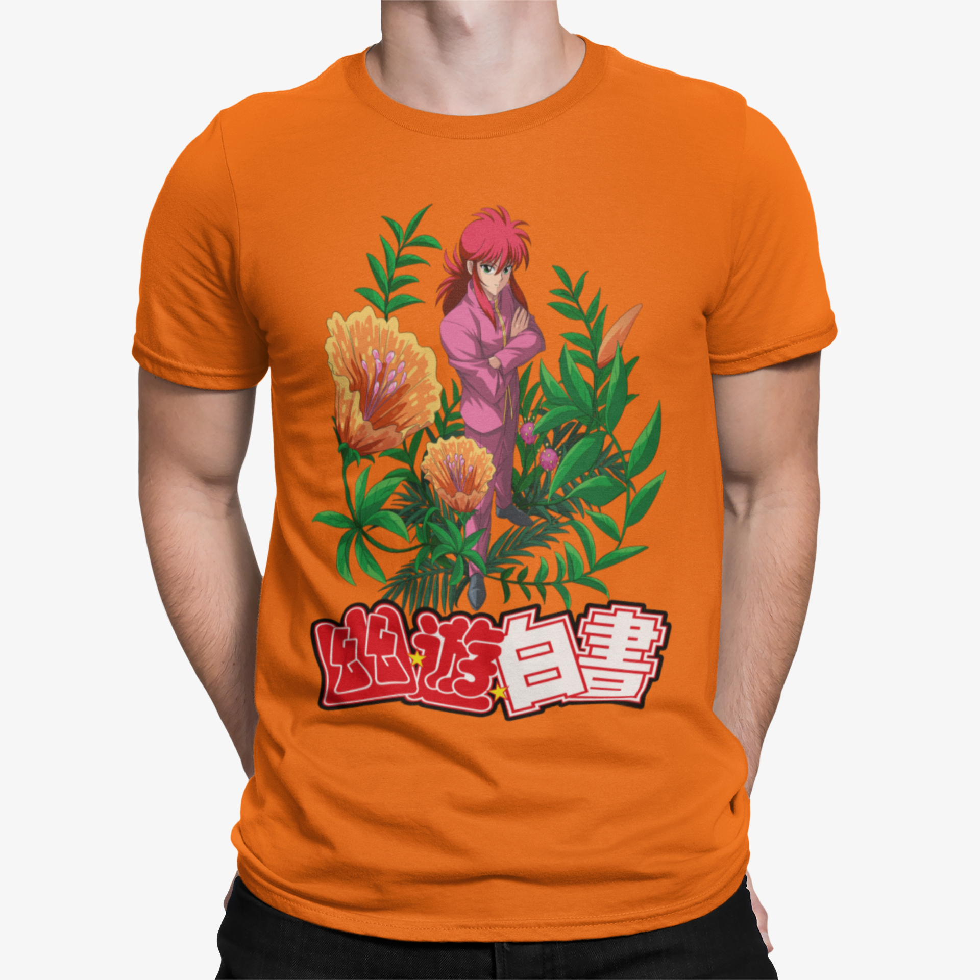 Camiseta Kurama Flores