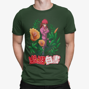 Camiseta Kurama Flores