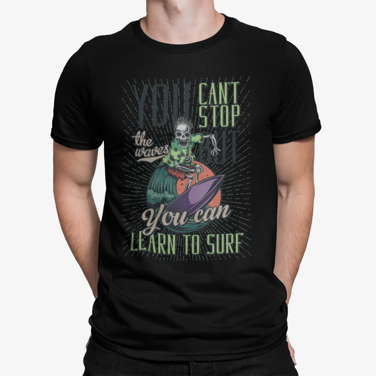 Camiseta Learn to Surf