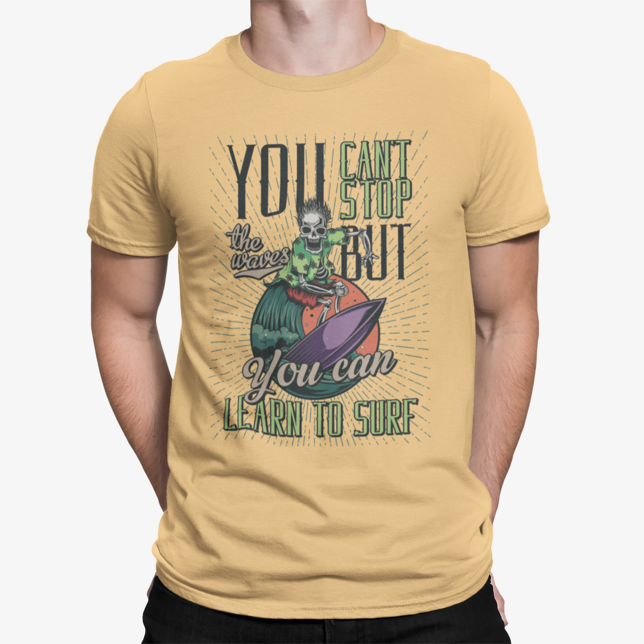 Camiseta Learn to Surf