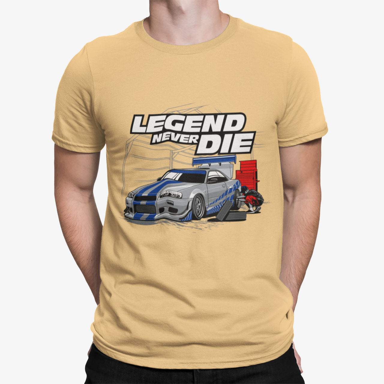 Camiseta Legen Never Die