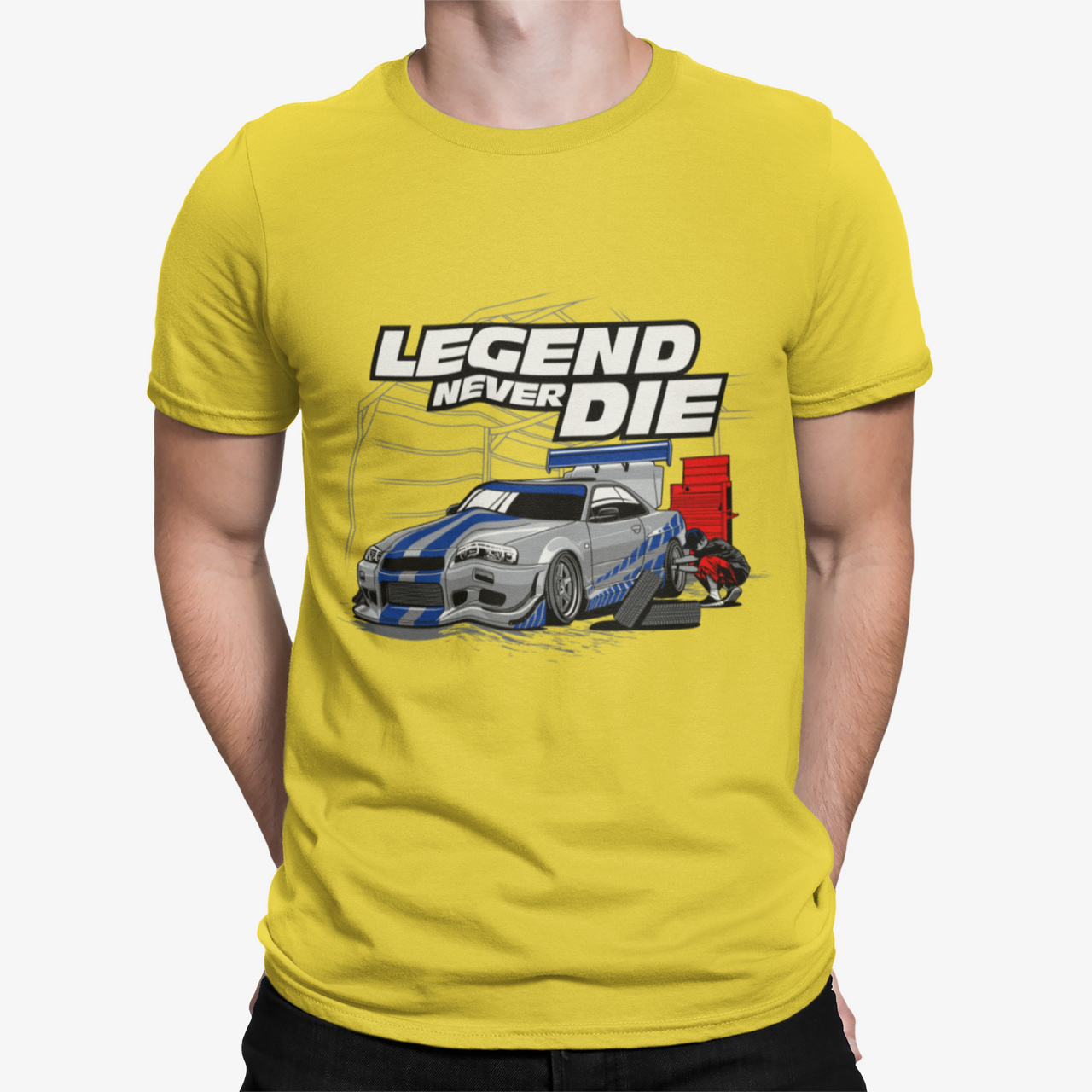 Camiseta Legen Never Die