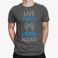 Thumbnail for Camiseta Live Fast Drive Hard