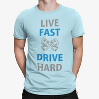 Thumbnail for Camiseta Live Fast Drive Hard