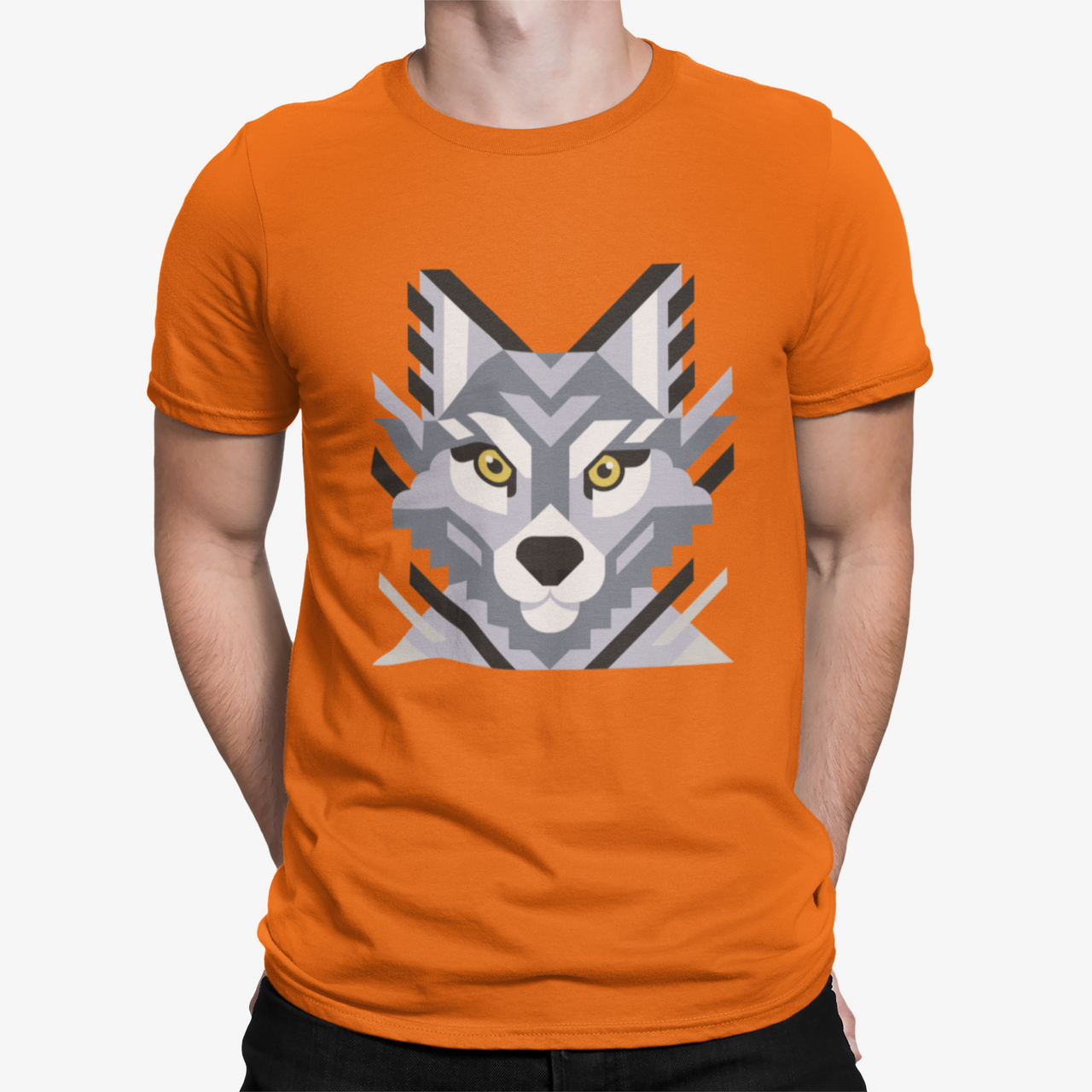 Camiseta Lobo Gris