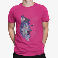 Thumbnail for Camiseta Lobo Poligono