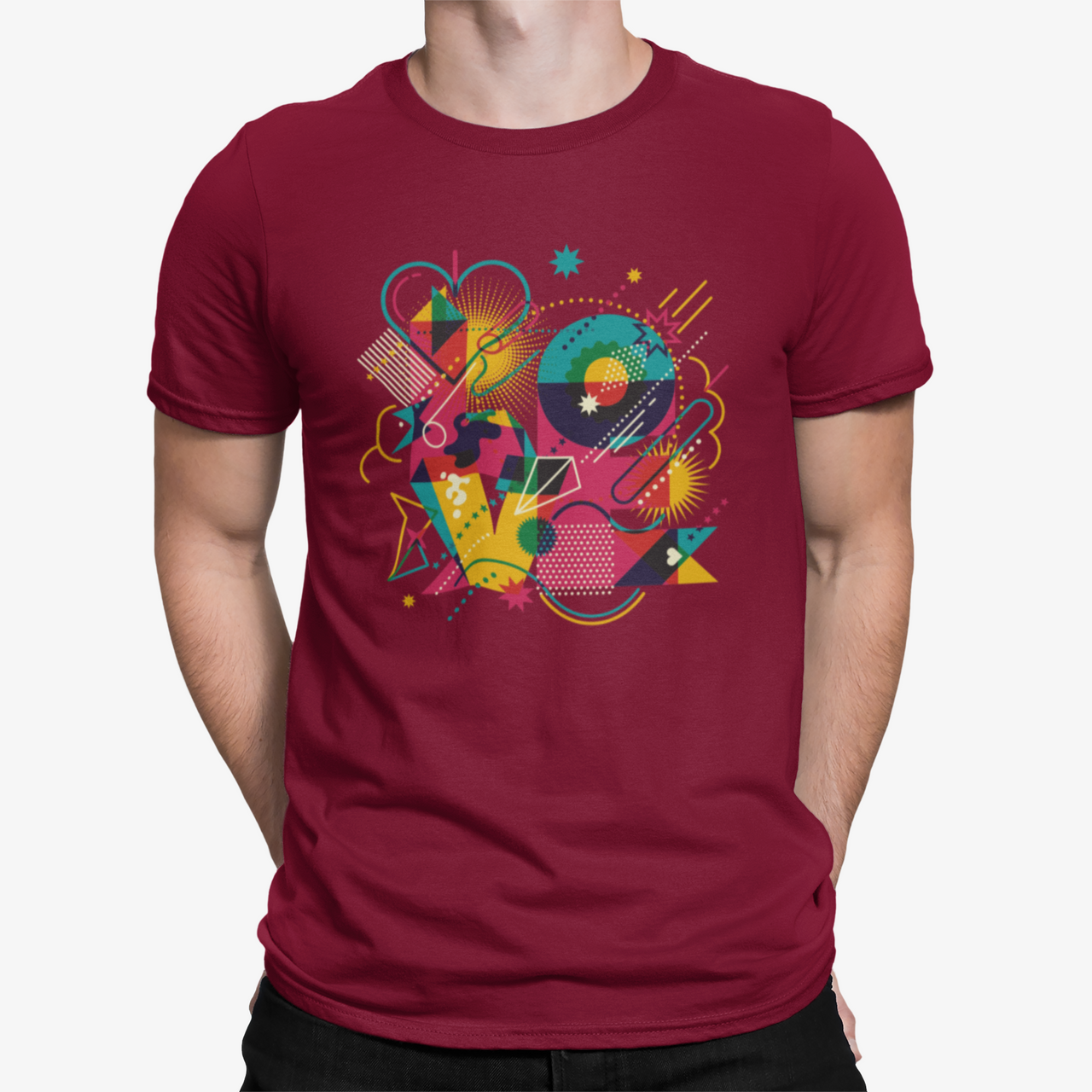 Camiseta Love Abstract