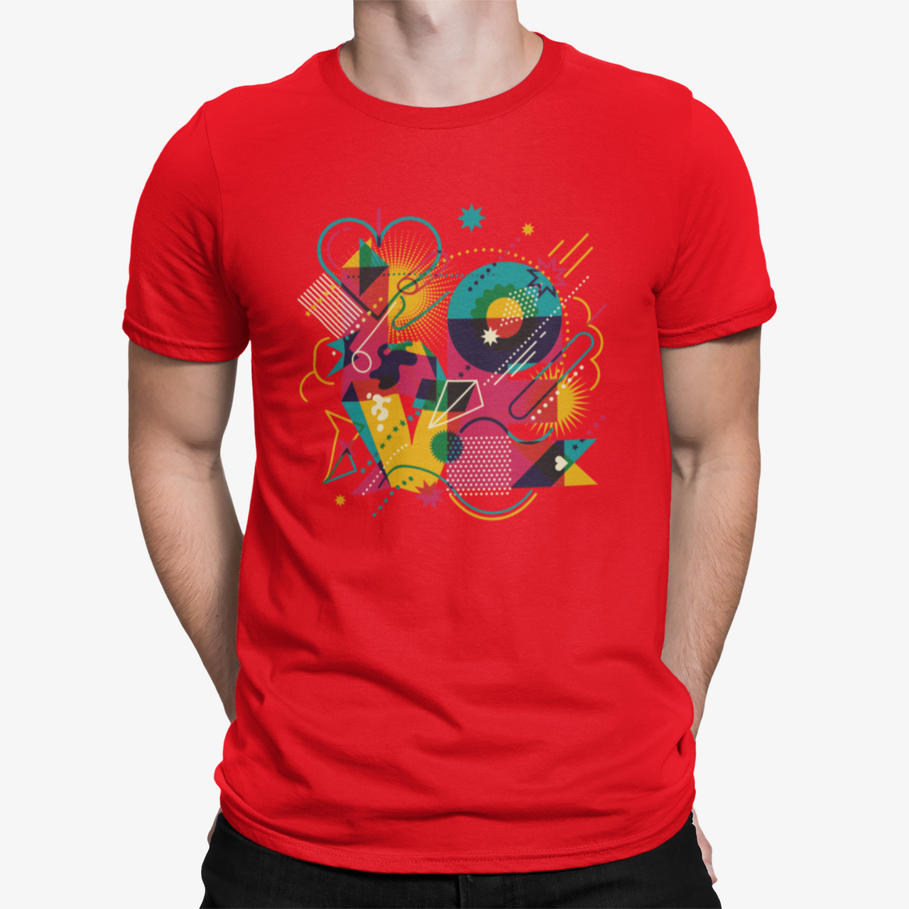 Camiseta Love Abstract