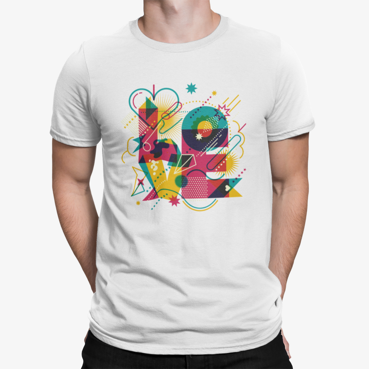 Camiseta Love Abstract