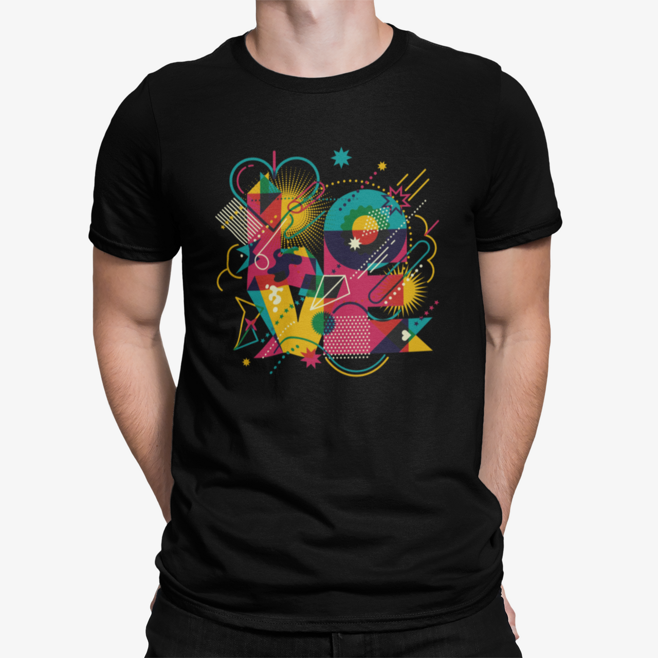 Camiseta Love Abstract