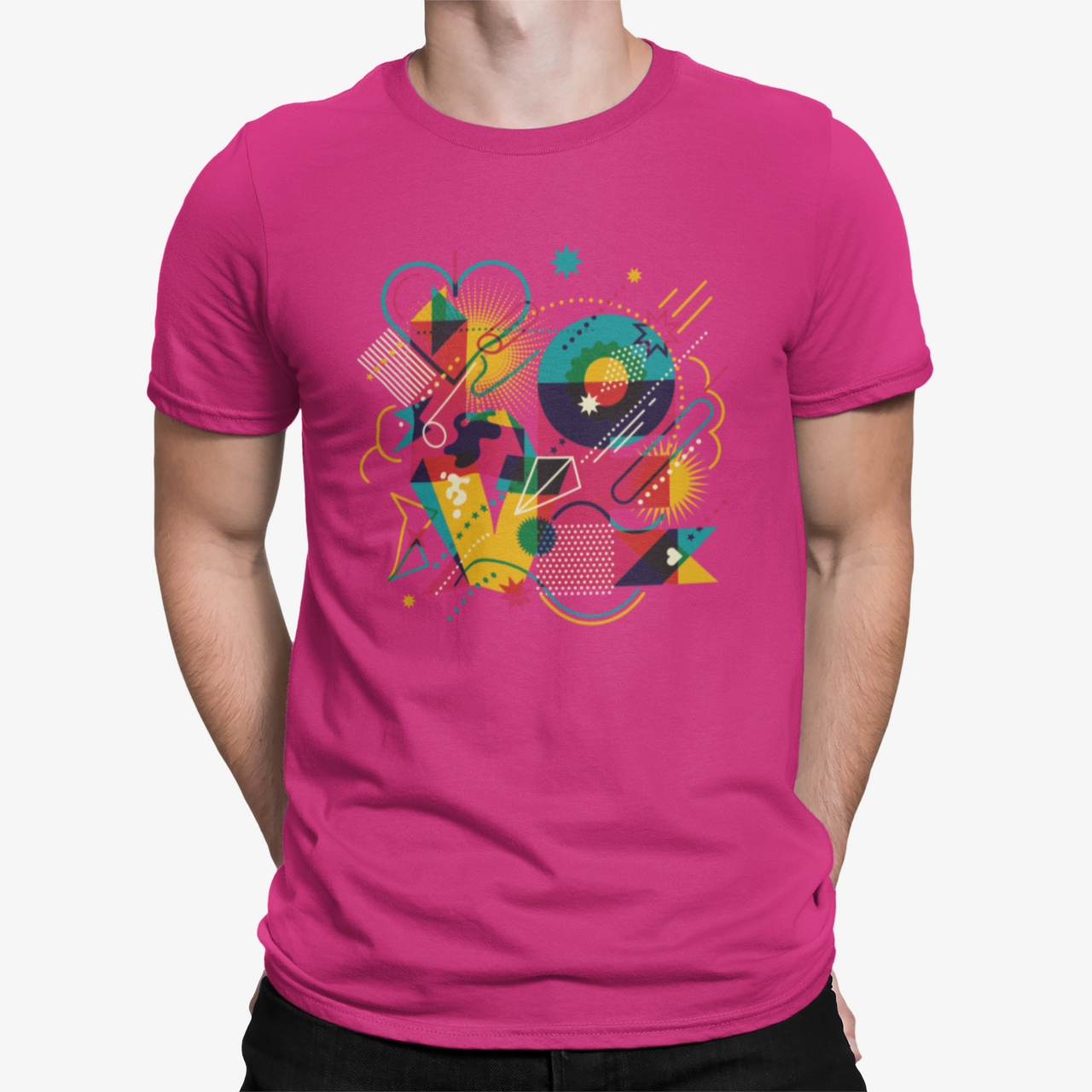 Camiseta Love Abstract