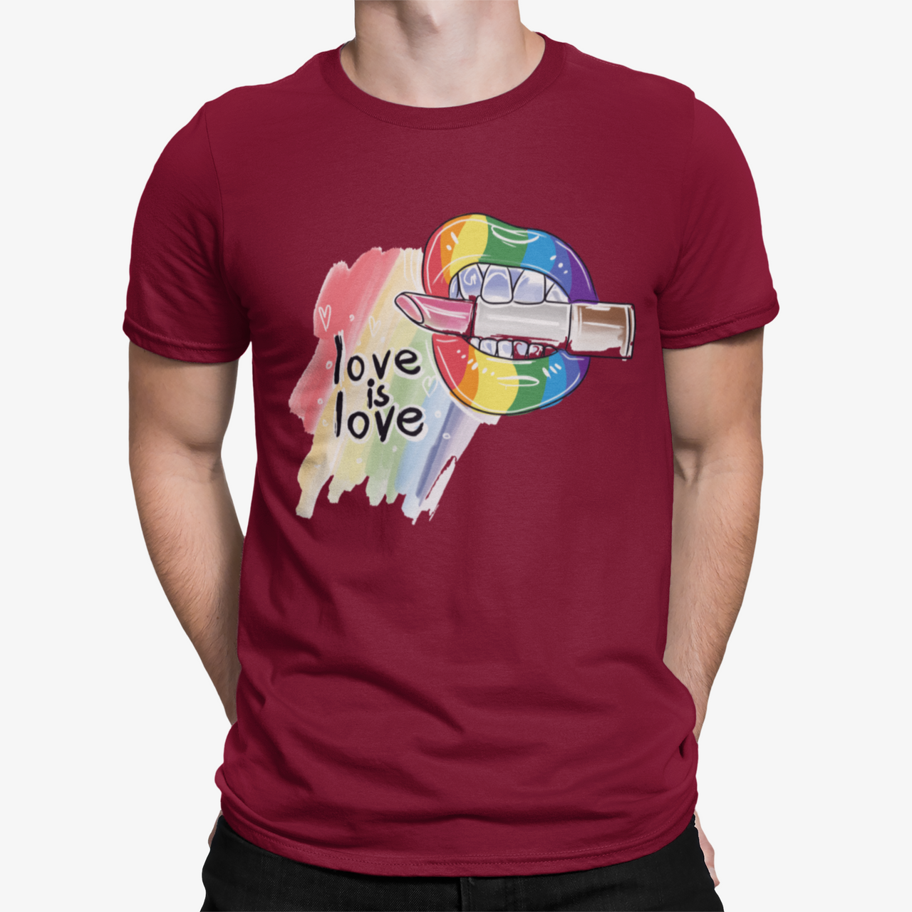 camiseta Love Labial