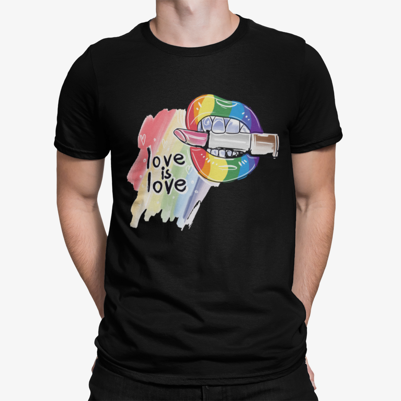 camiseta Love Labial