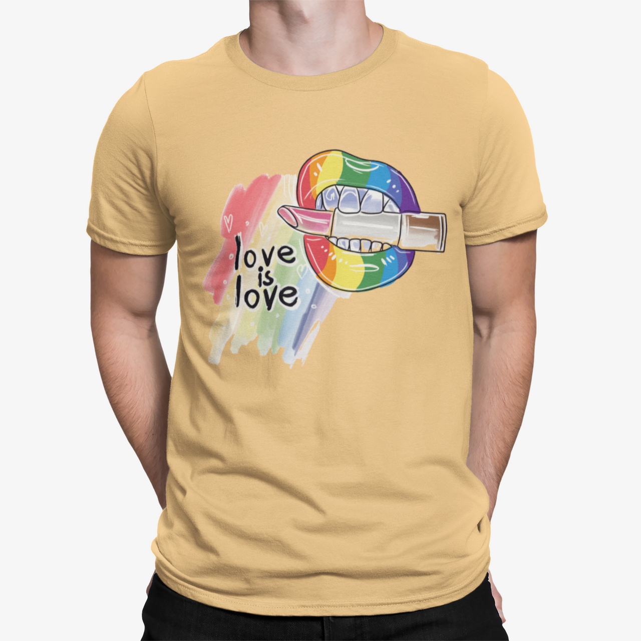 camiseta Love Labial