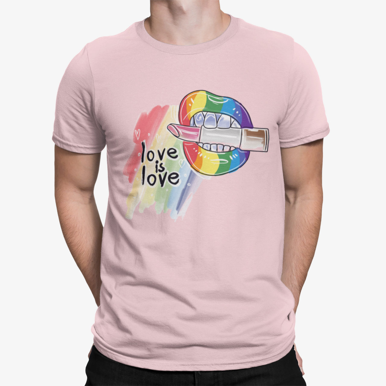 camiseta Love Labial