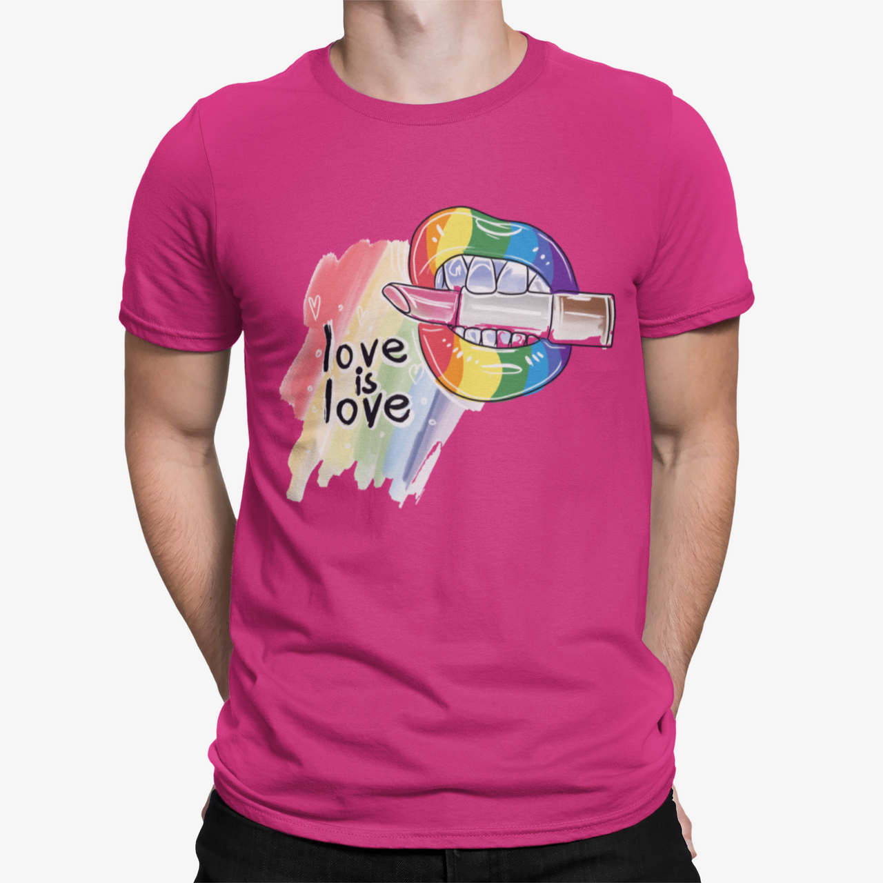 camiseta Love Labial