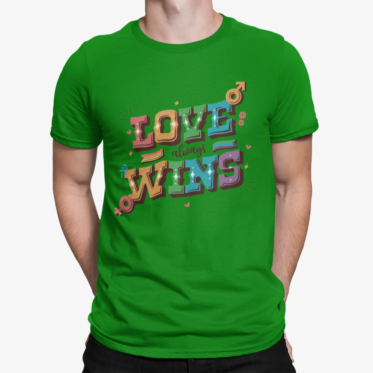 Camiseta Love Wins