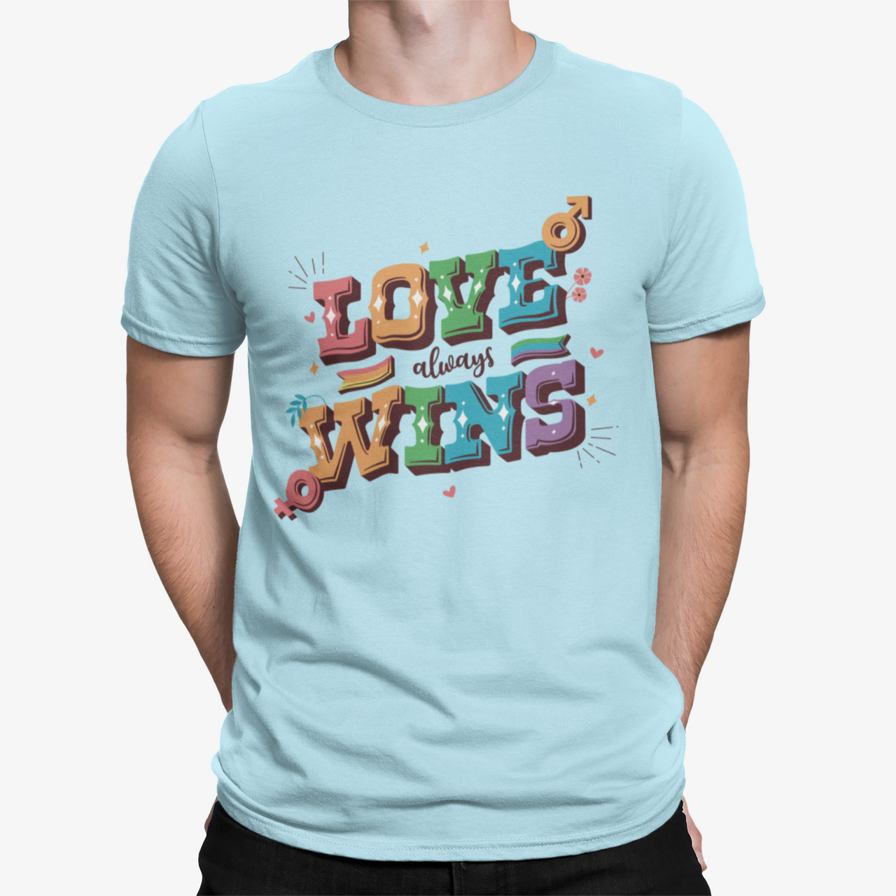 Camiseta Love Wins