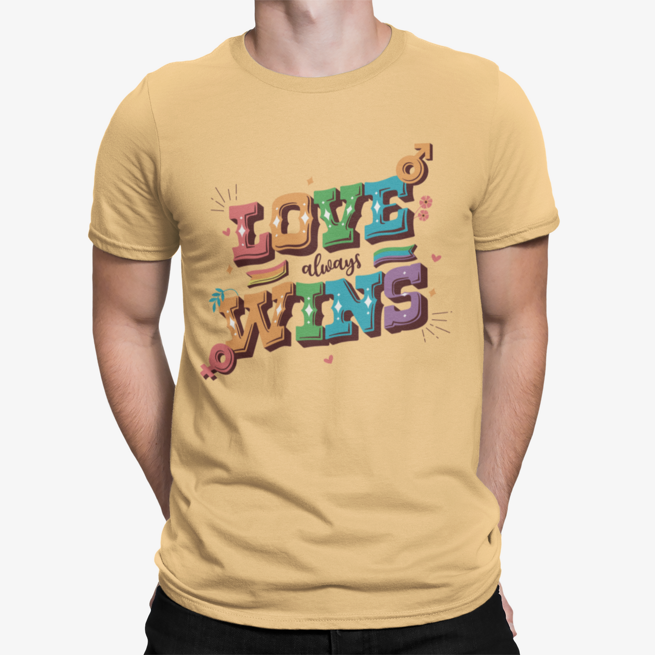 Camiseta Love Wins