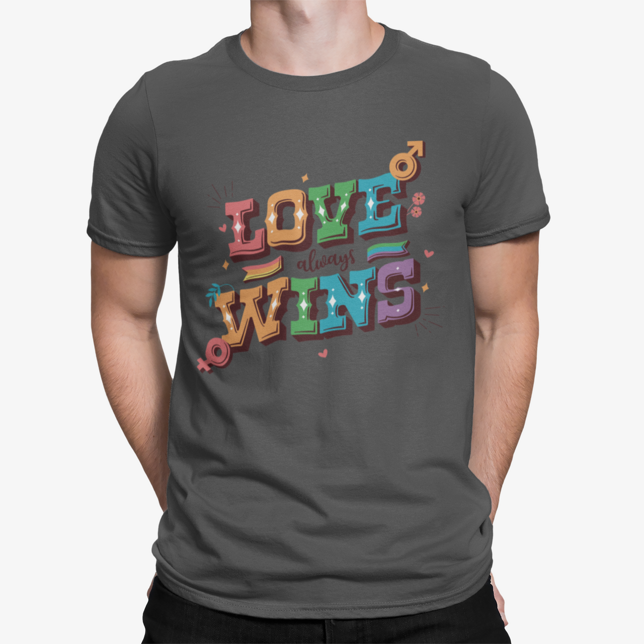 Camiseta Love Wins