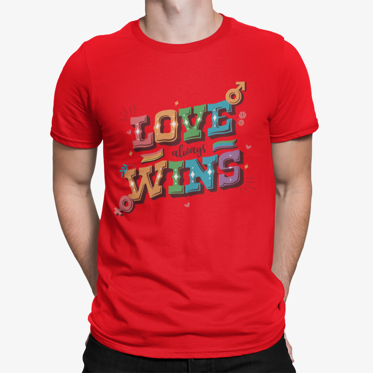 Camiseta Love Wins