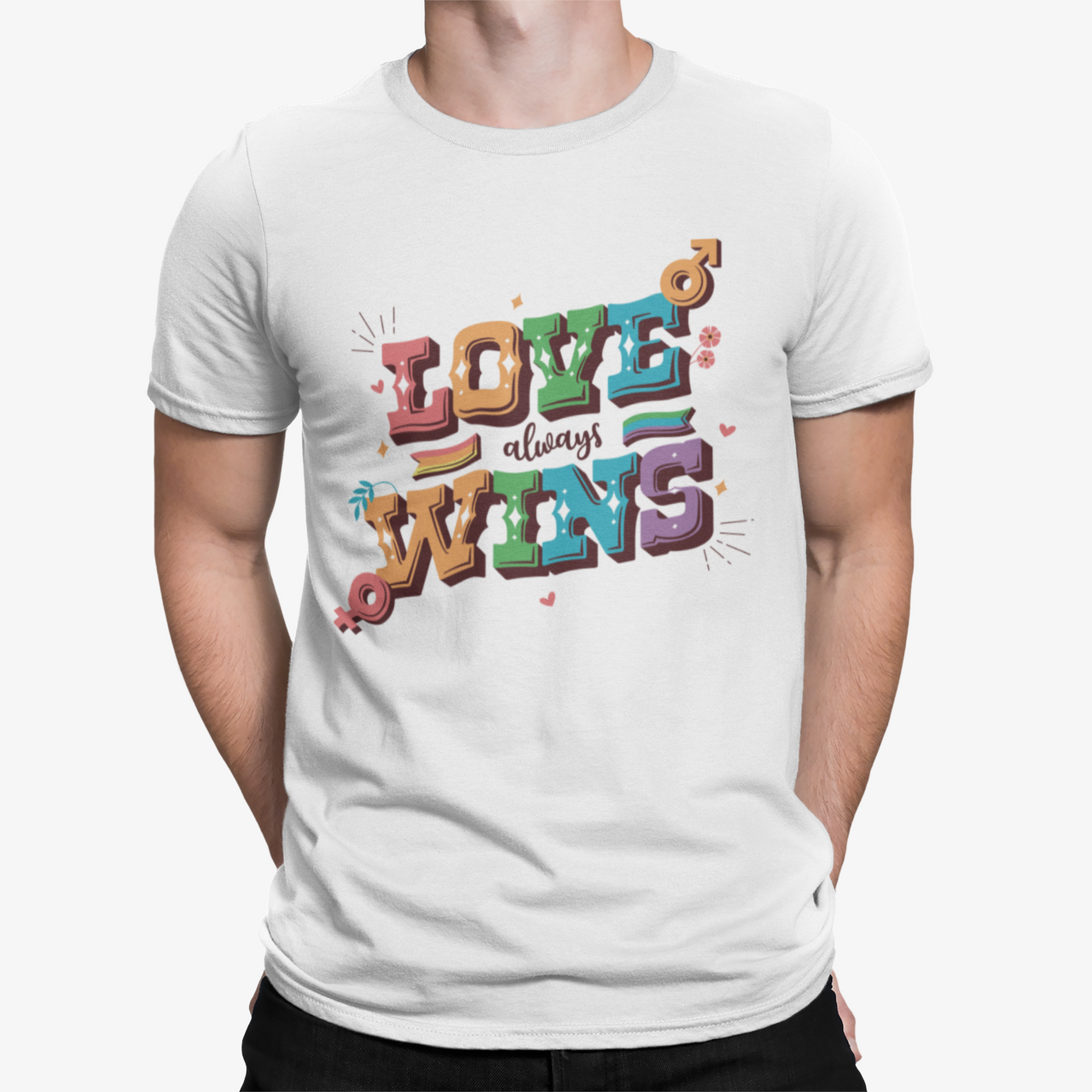 Camiseta Love Wins