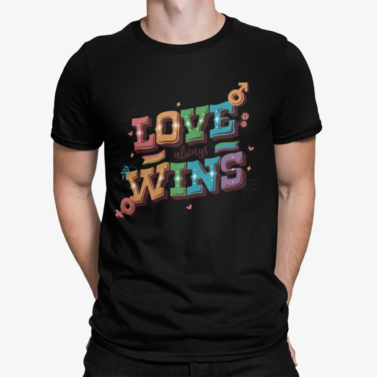Camiseta Love Wins