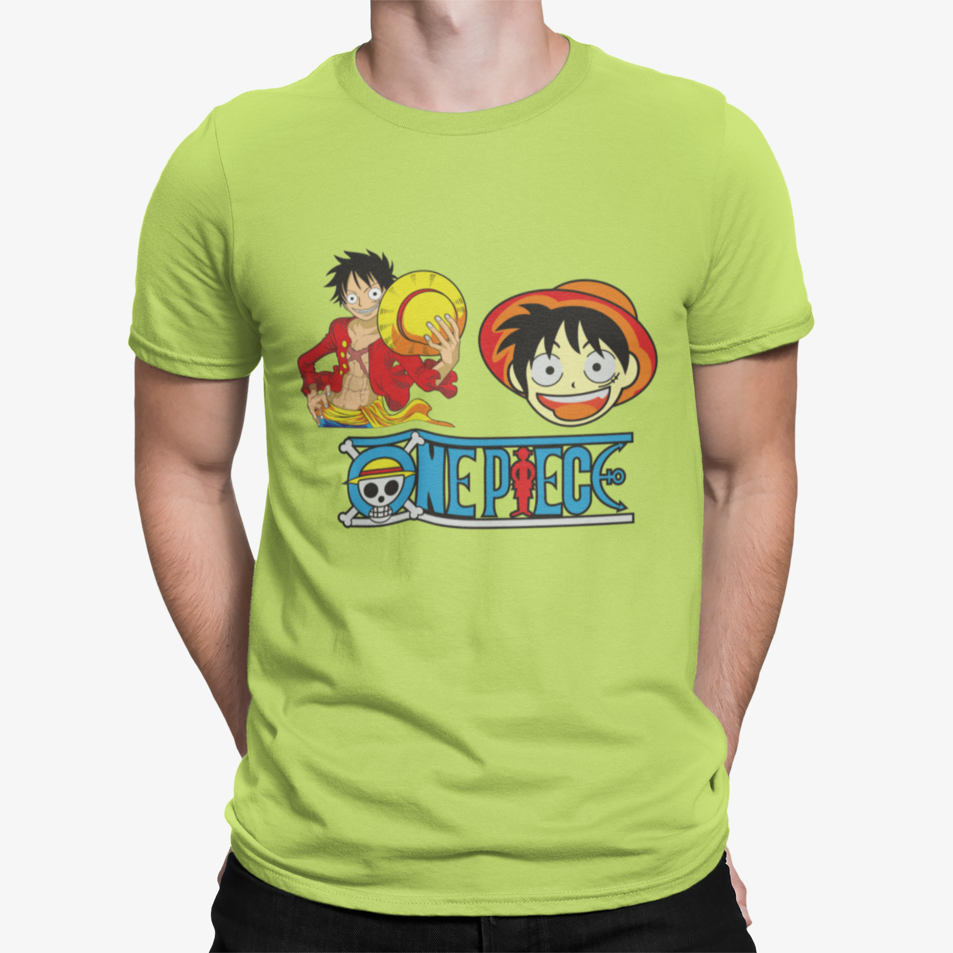 Camiseta Luffy Cartoon