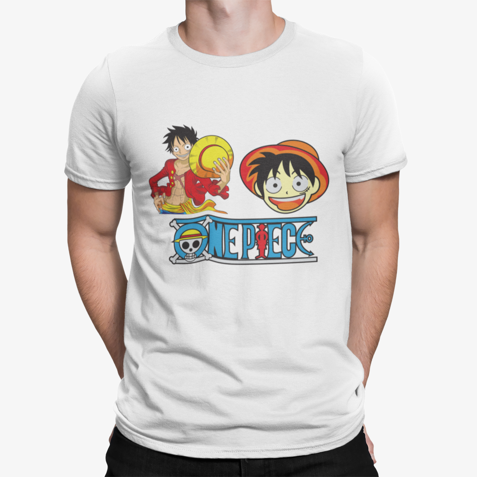 Camiseta Luffy Cartoon