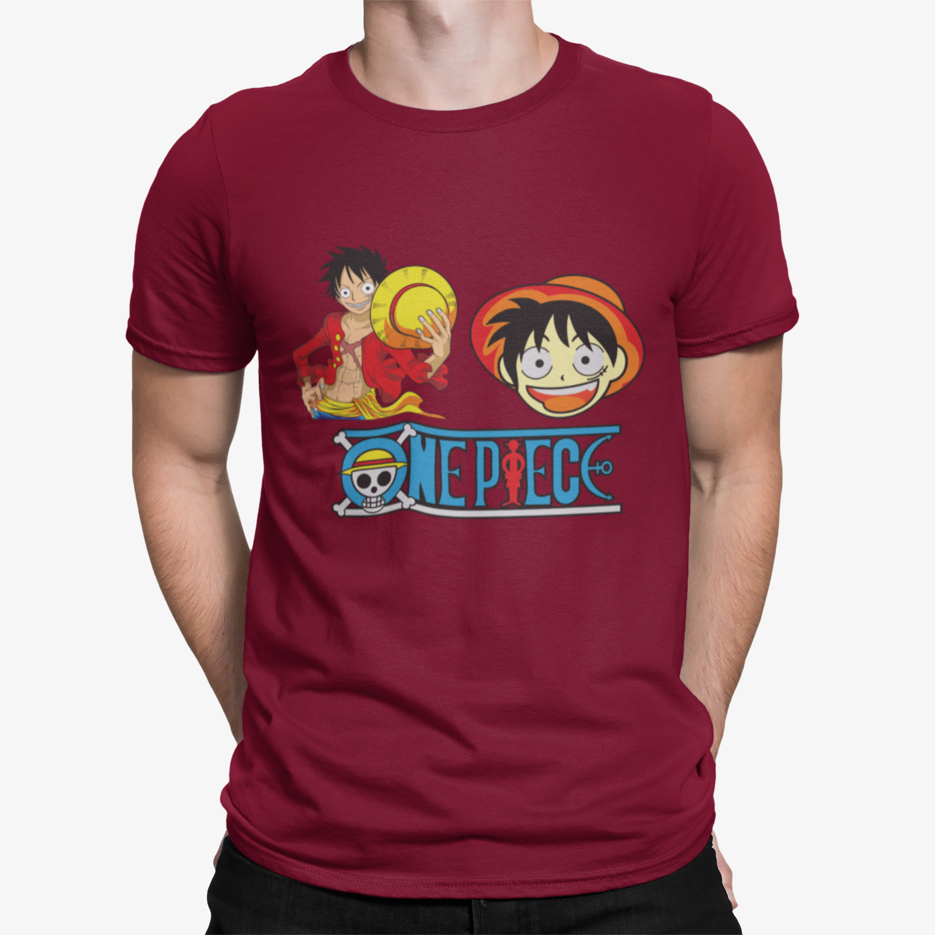 Camiseta Luffy Cartoon