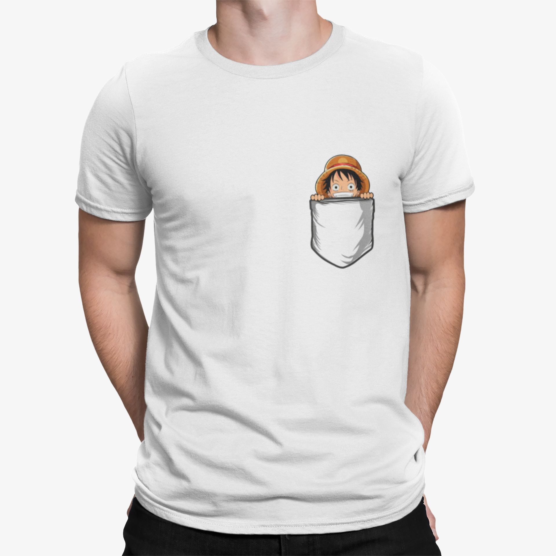 Camiseta Luffy Pocket