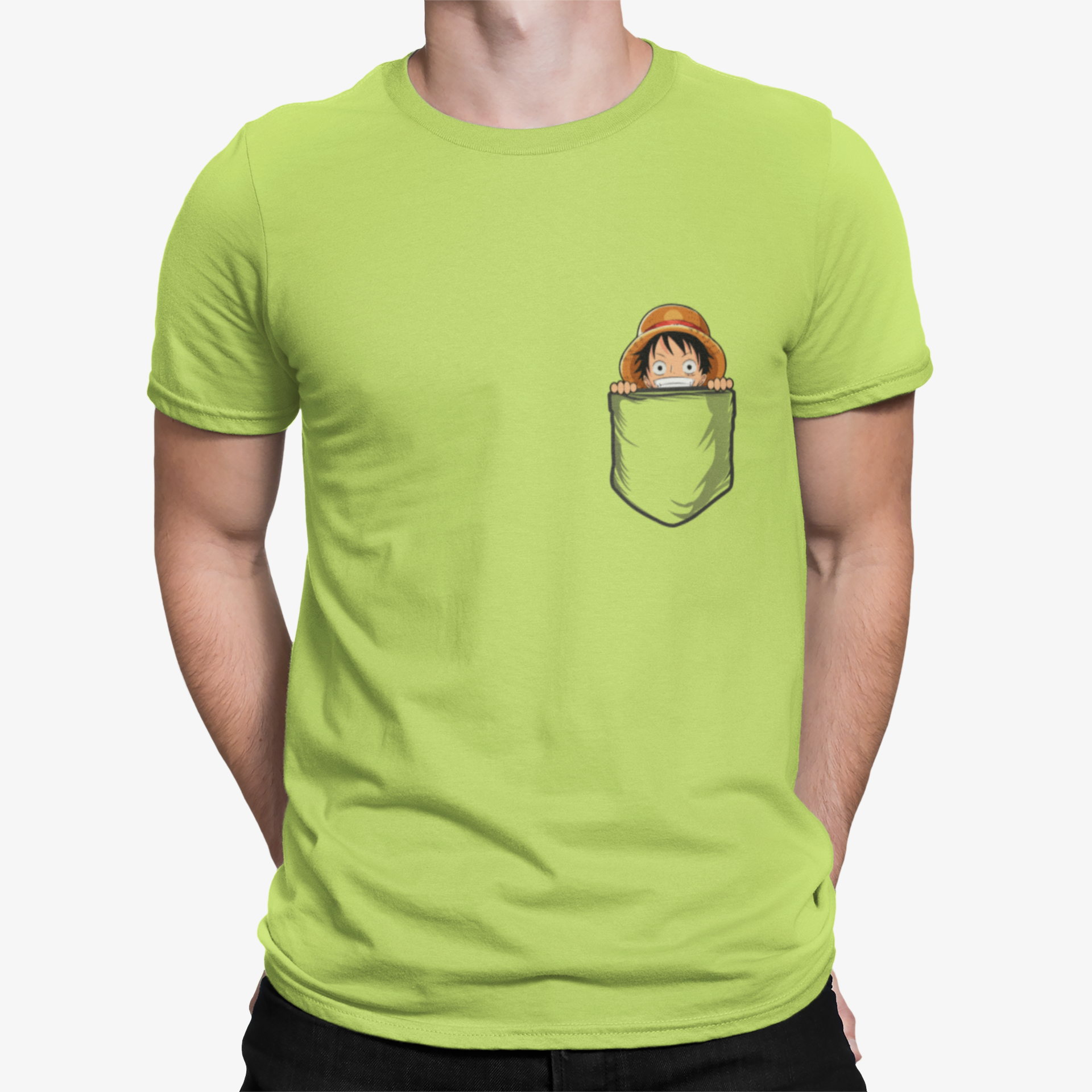 Camiseta Luffy Pocket