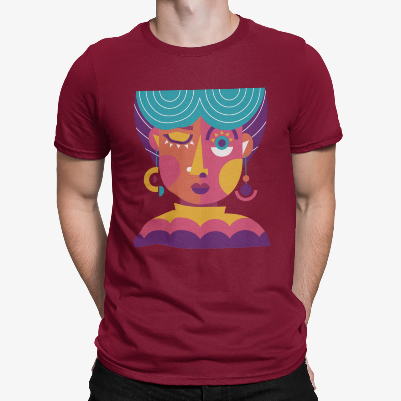 Camiseta Madame Abstract