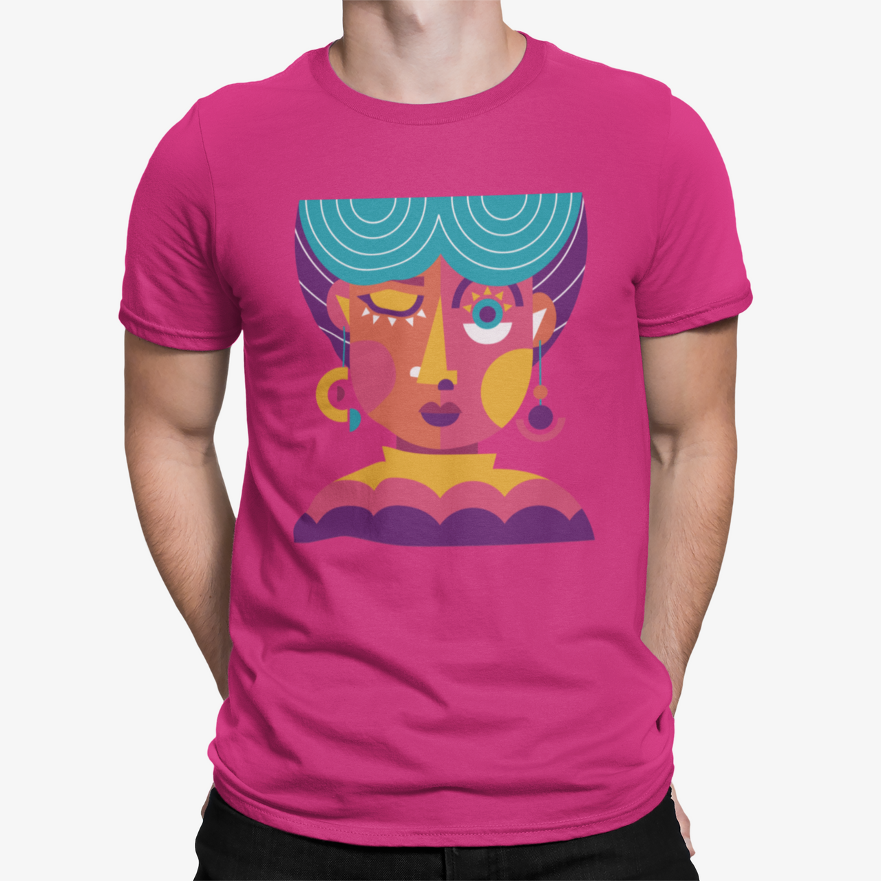 Camiseta Madame Abstract