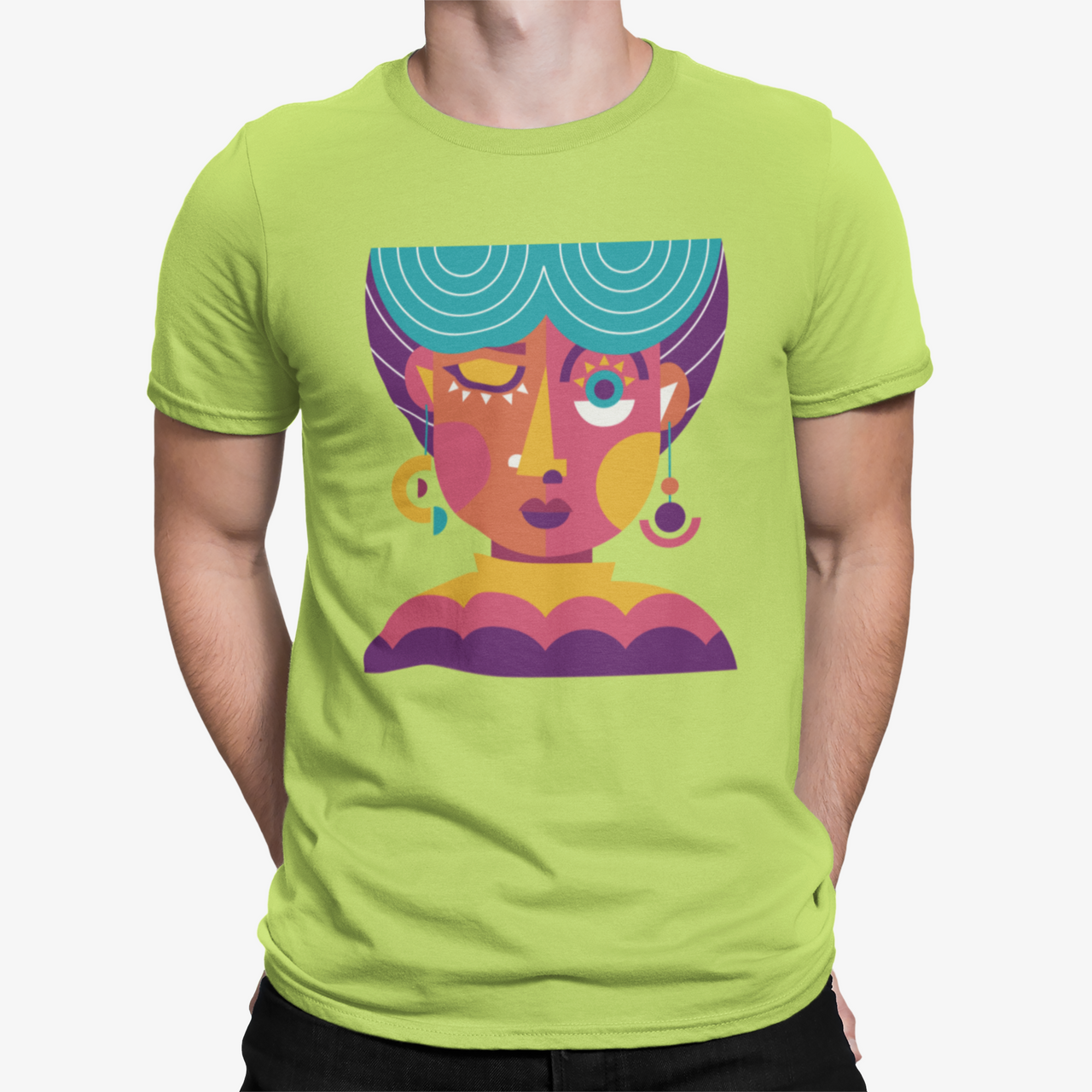 Camiseta Madame Abstract