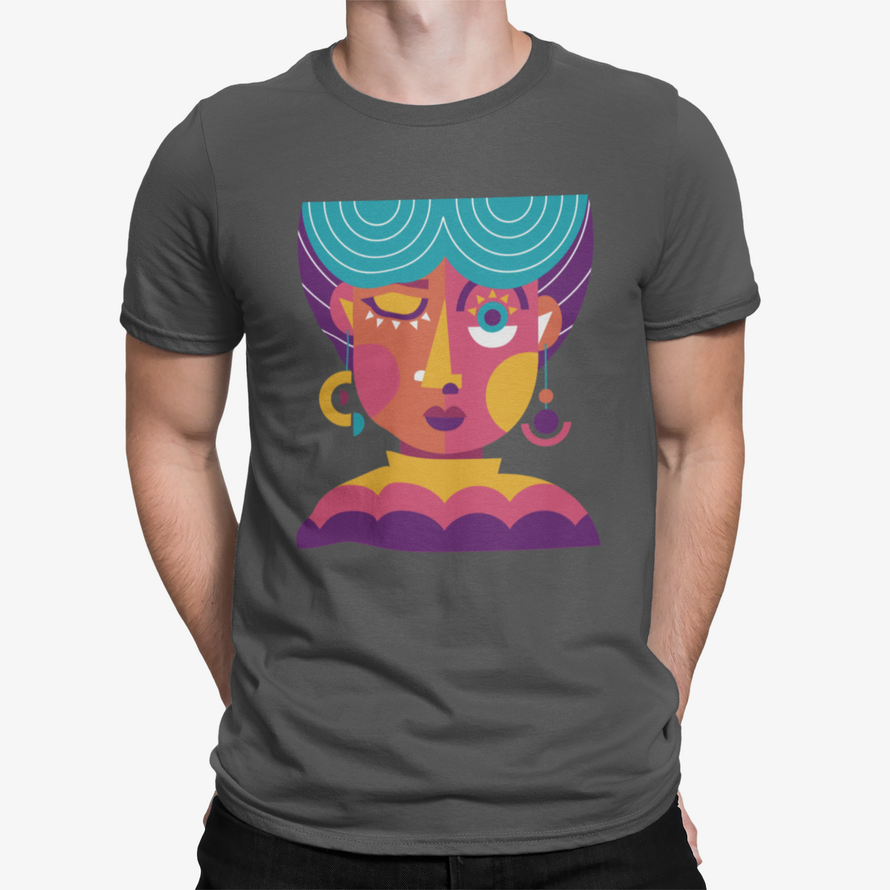 Camiseta Madame Abstract