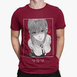 Camiseta Makima Red Eyes