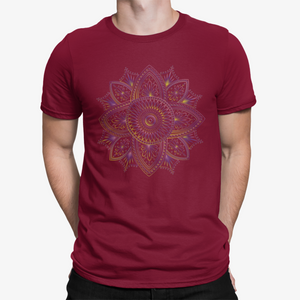 Camiseta Mandala Morado