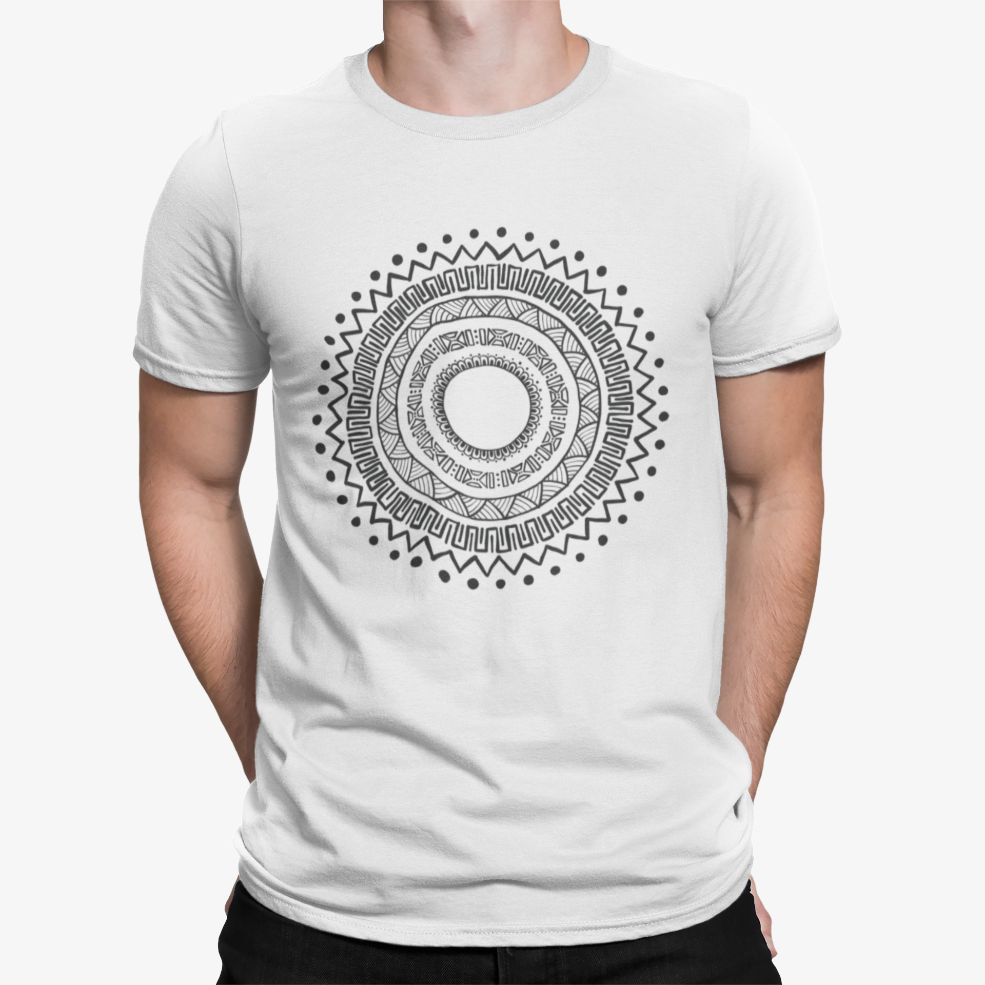 Camiseta Mandala Tribal