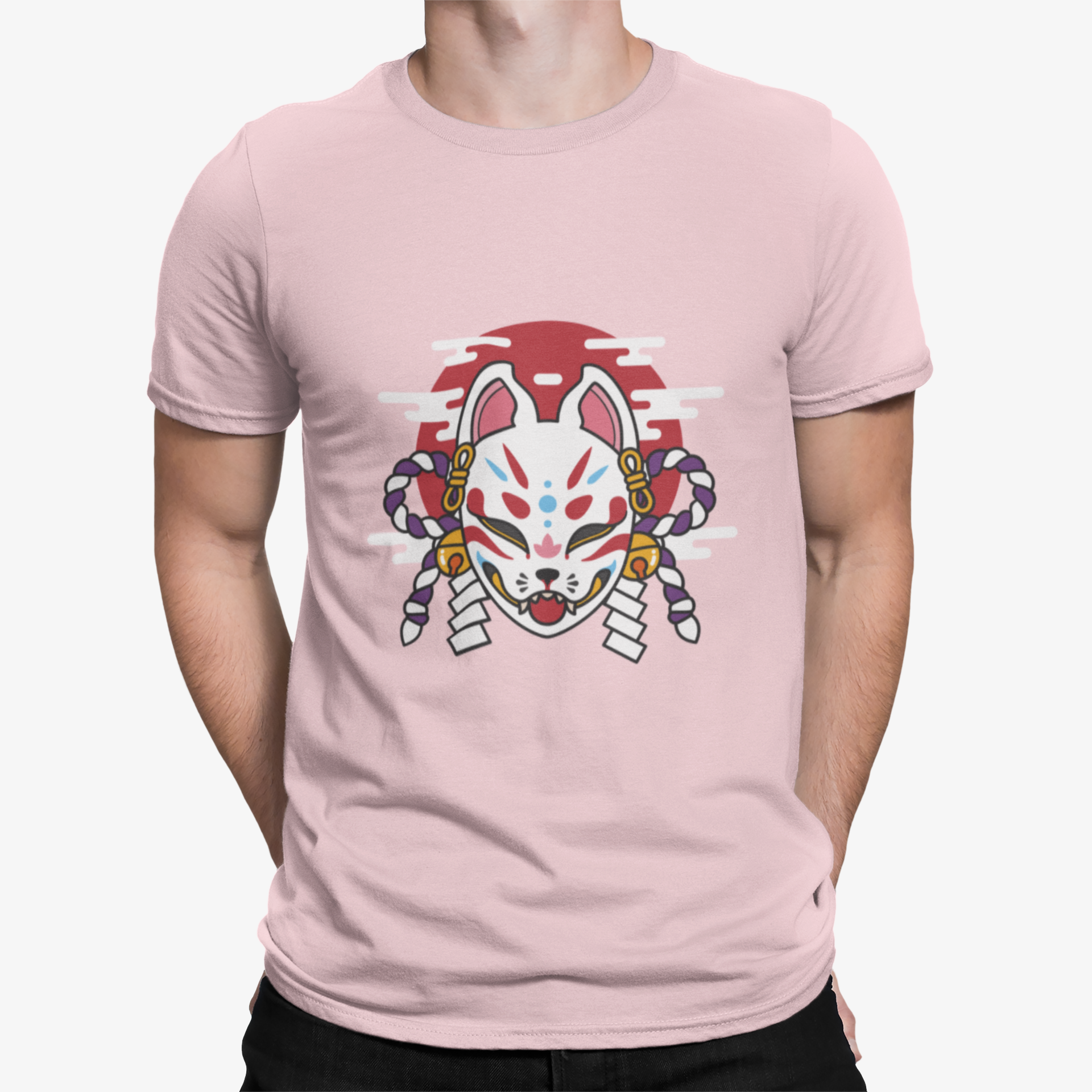 Camiseta Mascara Kitsune