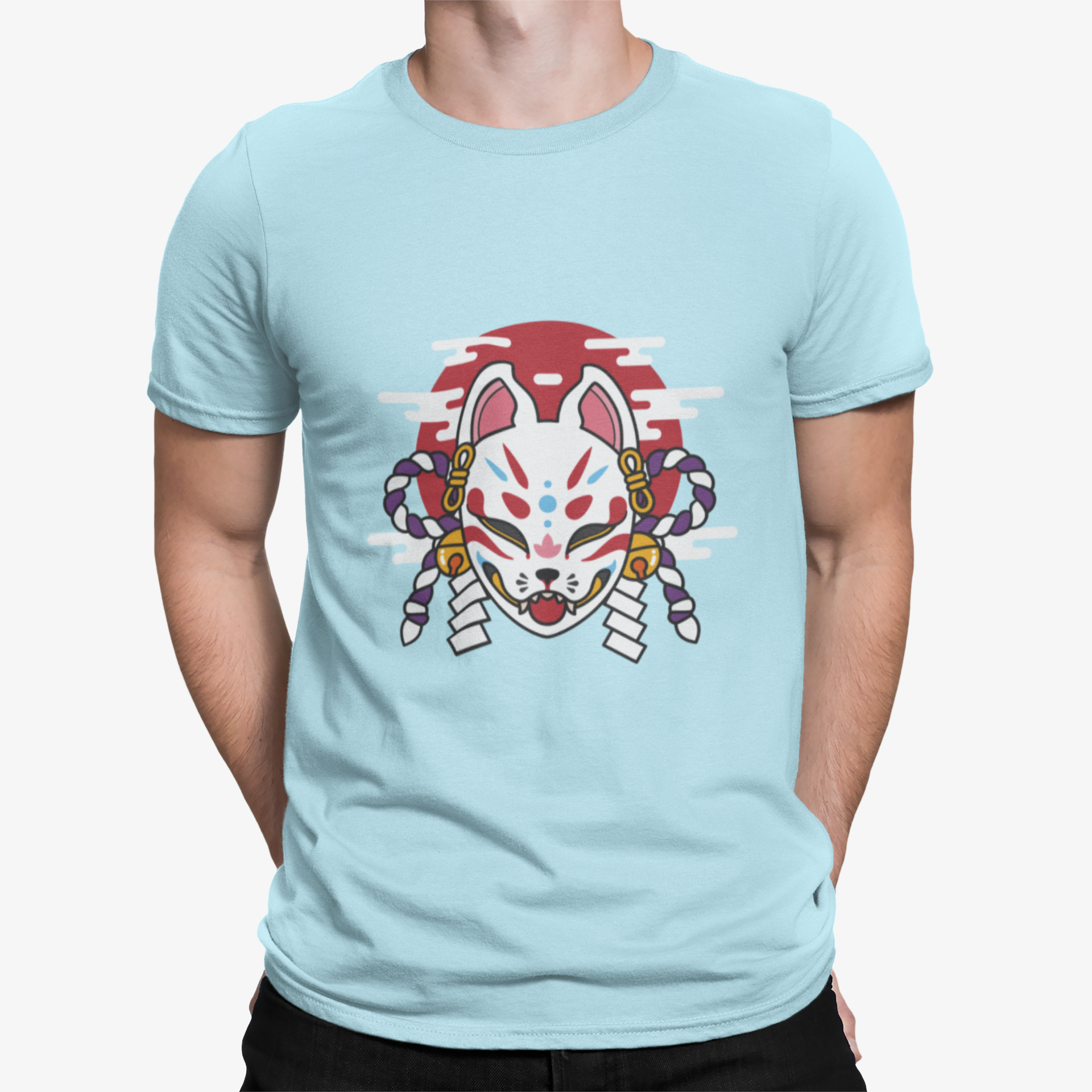 Camiseta Mascara Kitsune