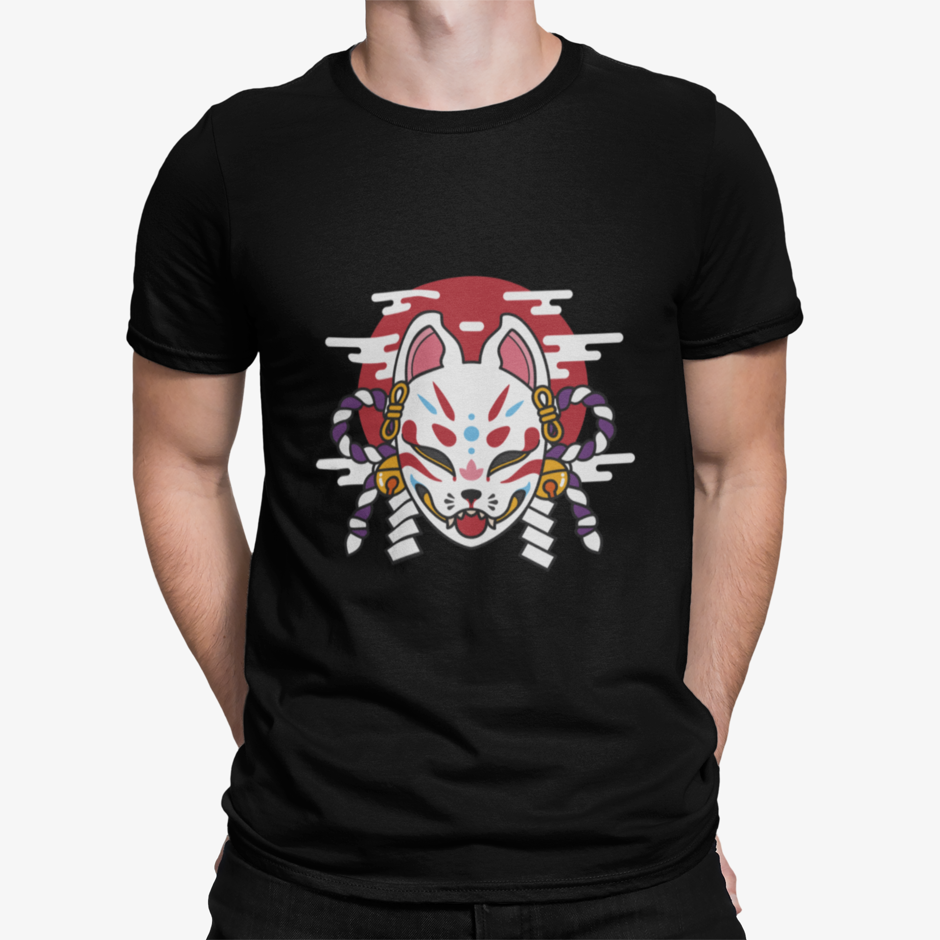 Camiseta Mascara Kitsune