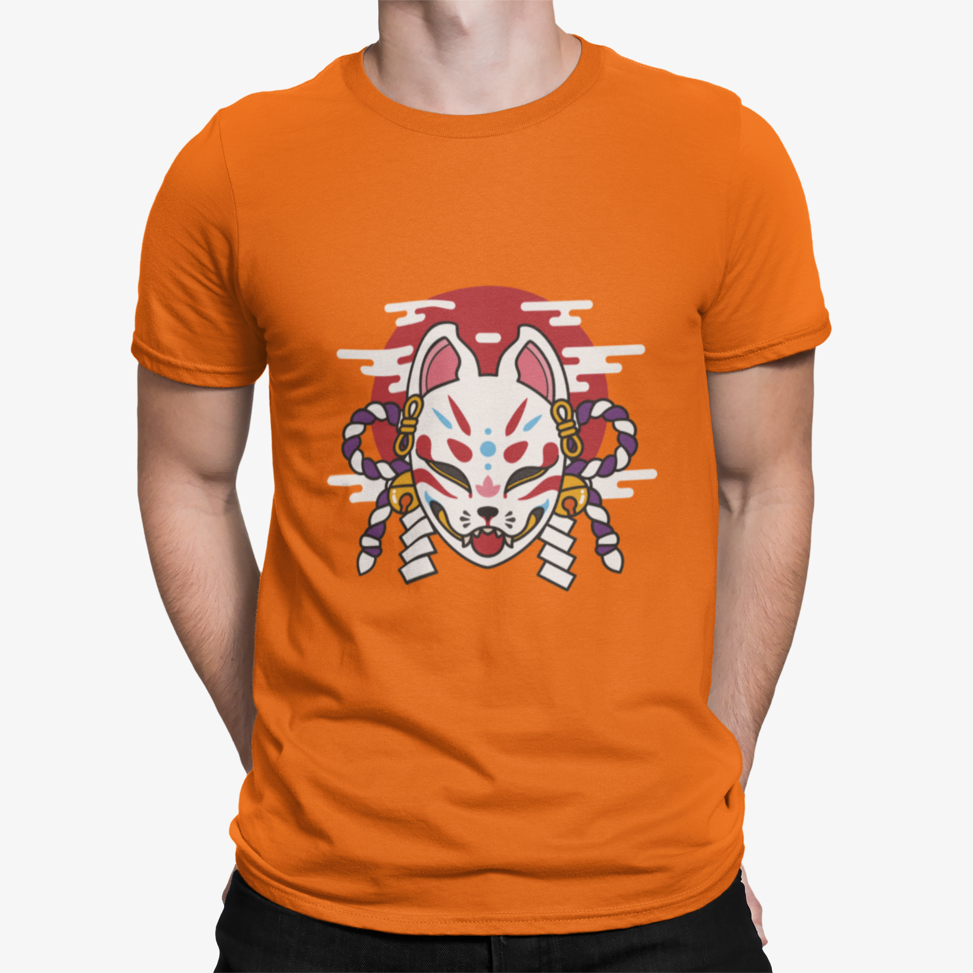 Camiseta Mascara Kitsune