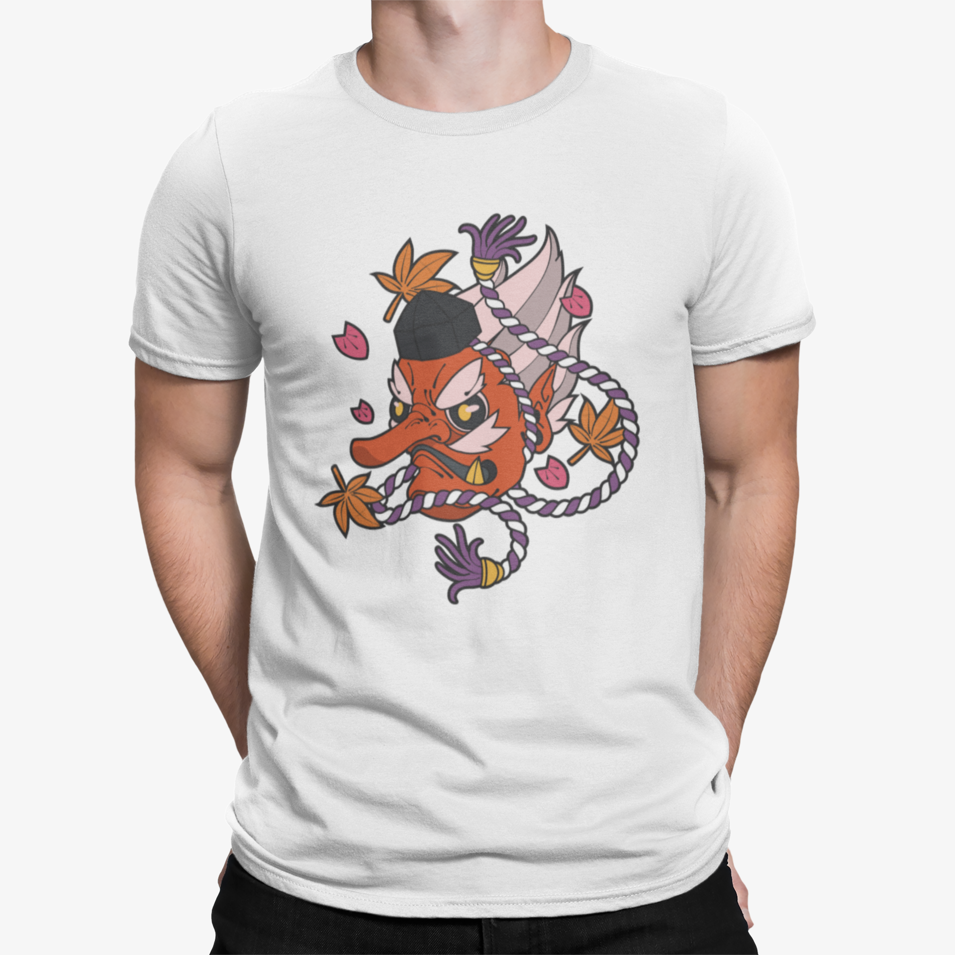 Camiseta Mascara Yokai