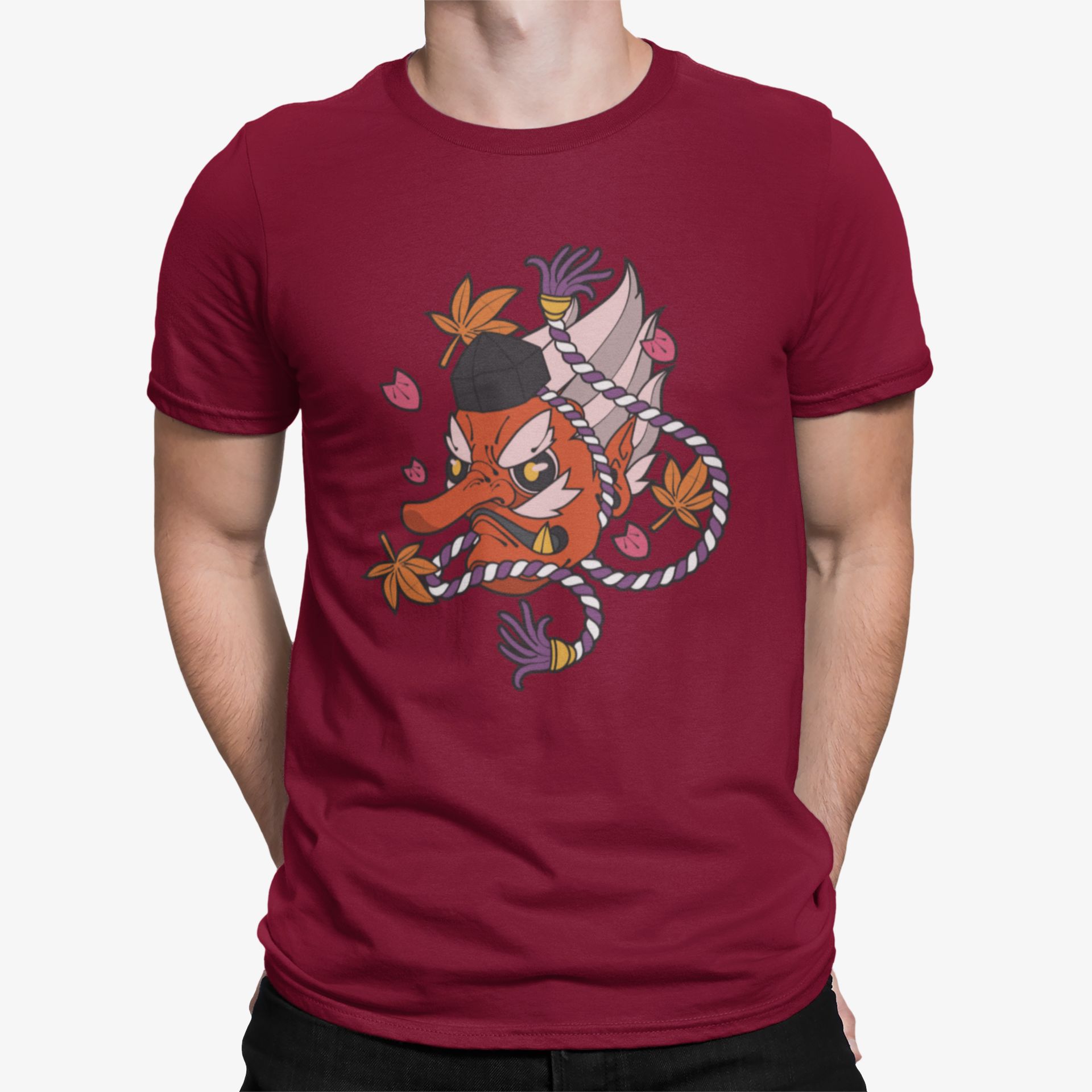 Camiseta Mascara Yokai