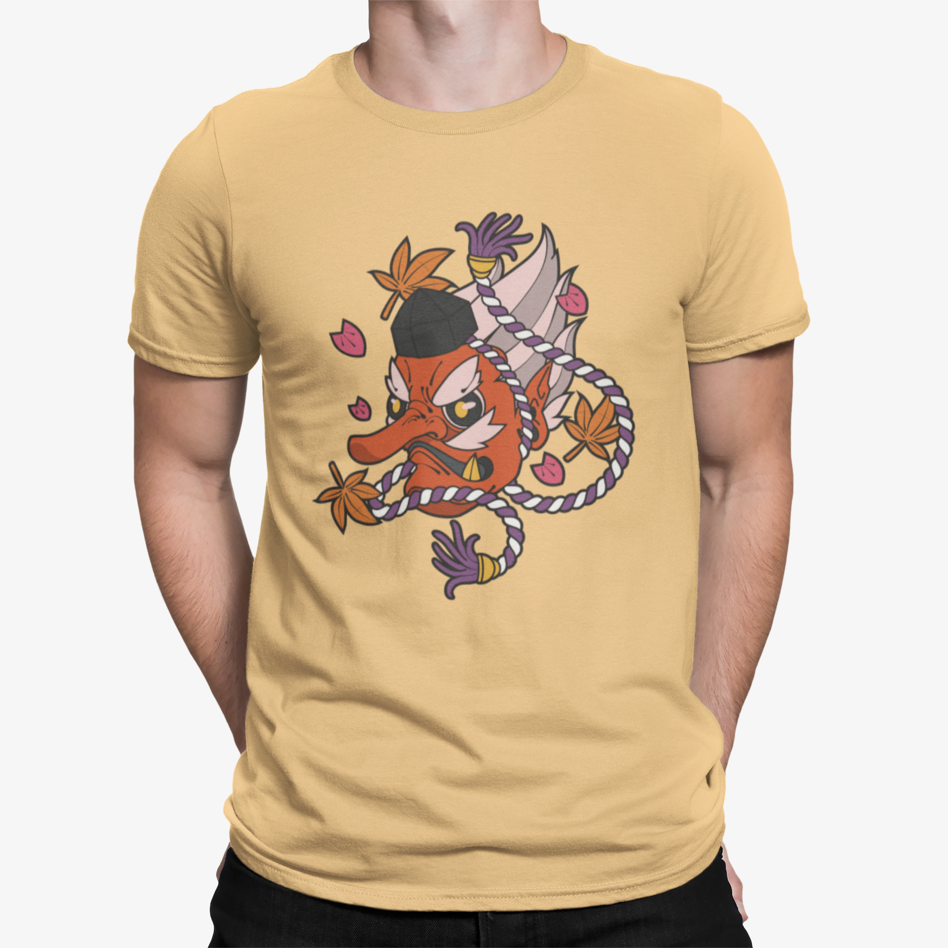 Camiseta Mascara Yokai