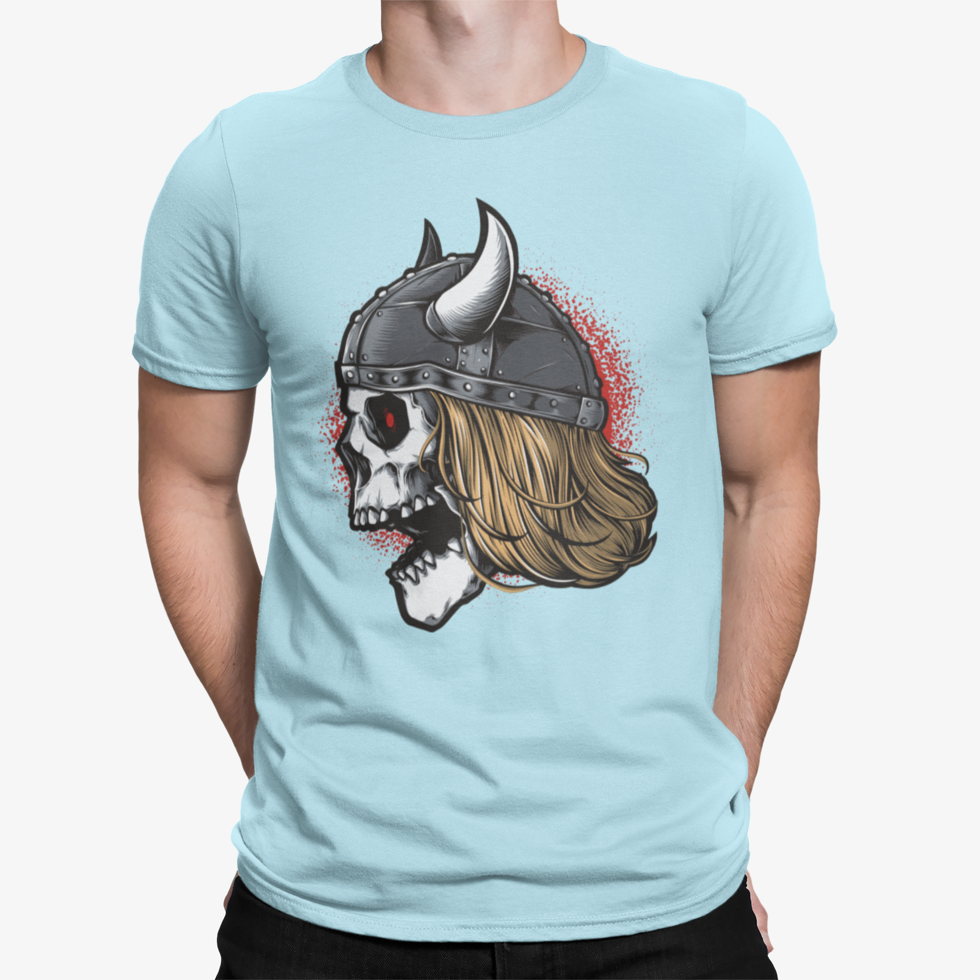 Camiseta Medieval Skull